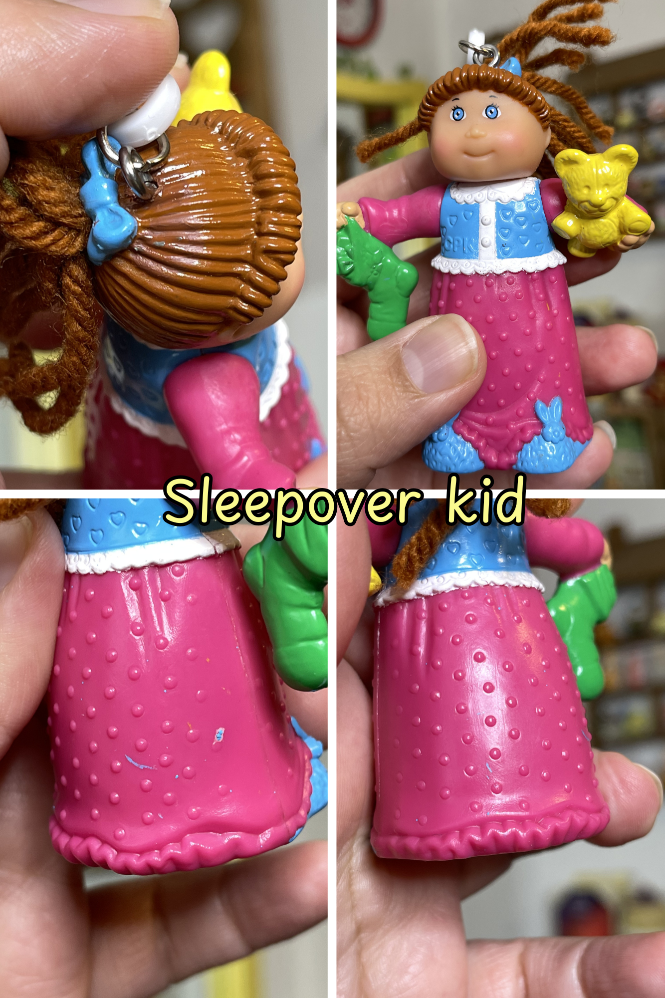 Vintage Cabbage Patch Kids Upcycled Keychains