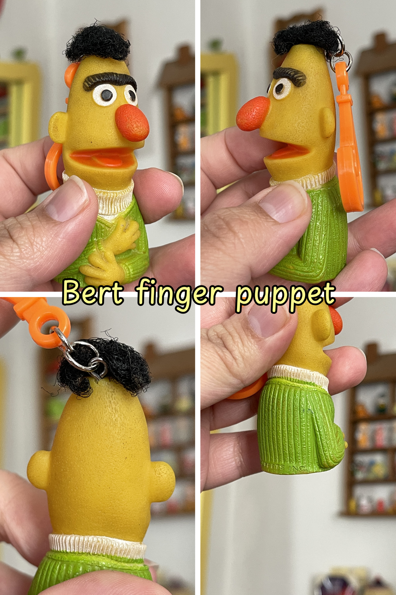 Vintage Cartoon Upcycled Keychains