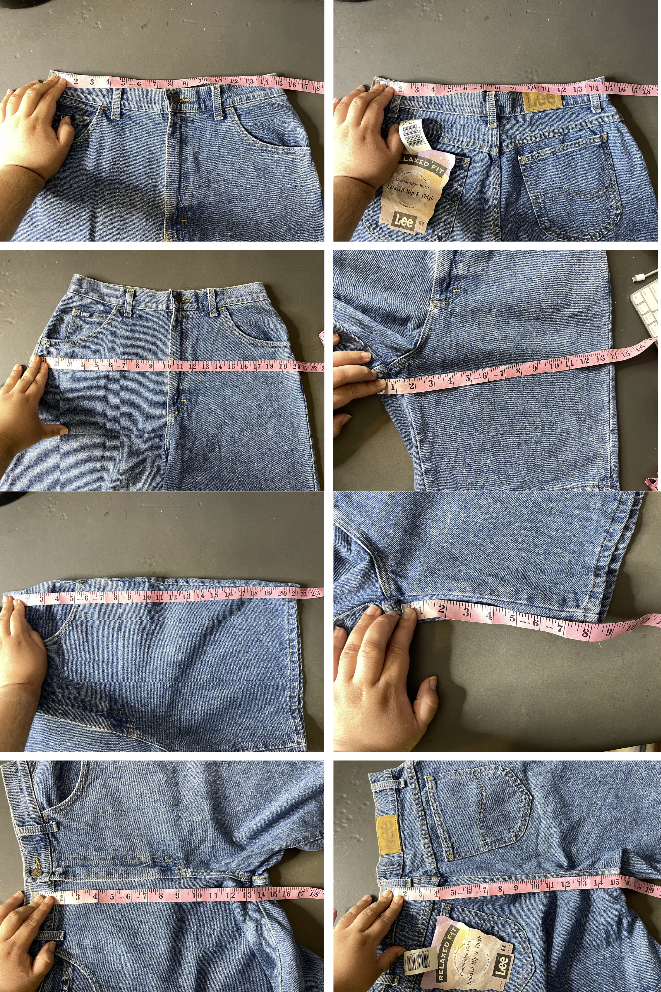 Vintage Deadstock Lee High Waisted Mom Shorts Sz 14 30in