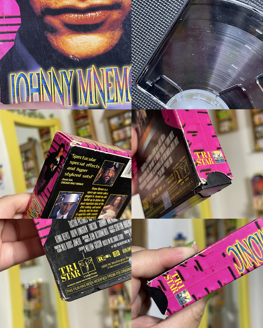 Johnny Mnemonic VHS Movie