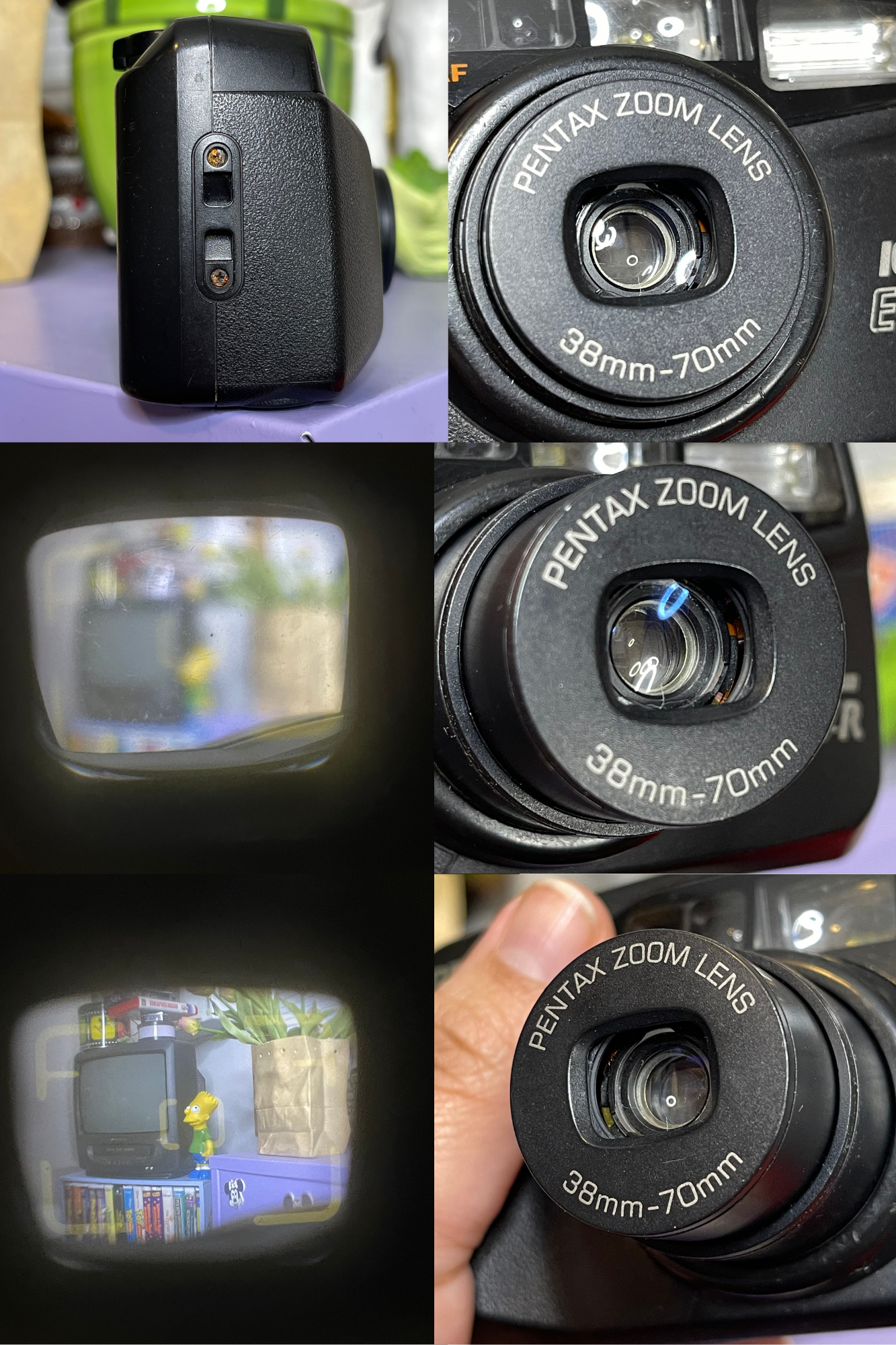 Pentax IQZoom EZY-R Date 35mm Film Camera