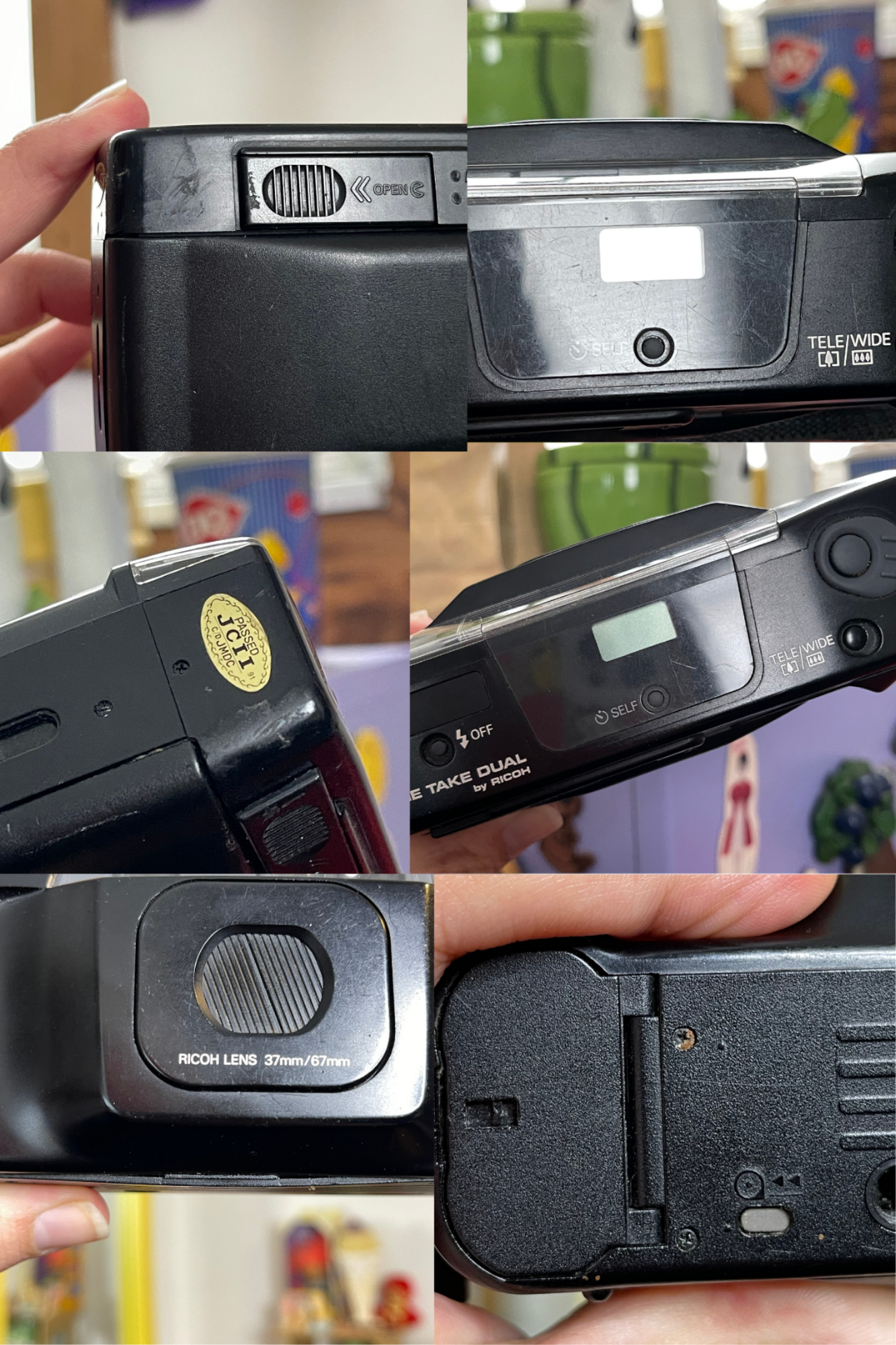 Ricoh One Take Dual 35mm Film Point & Shoot Camera