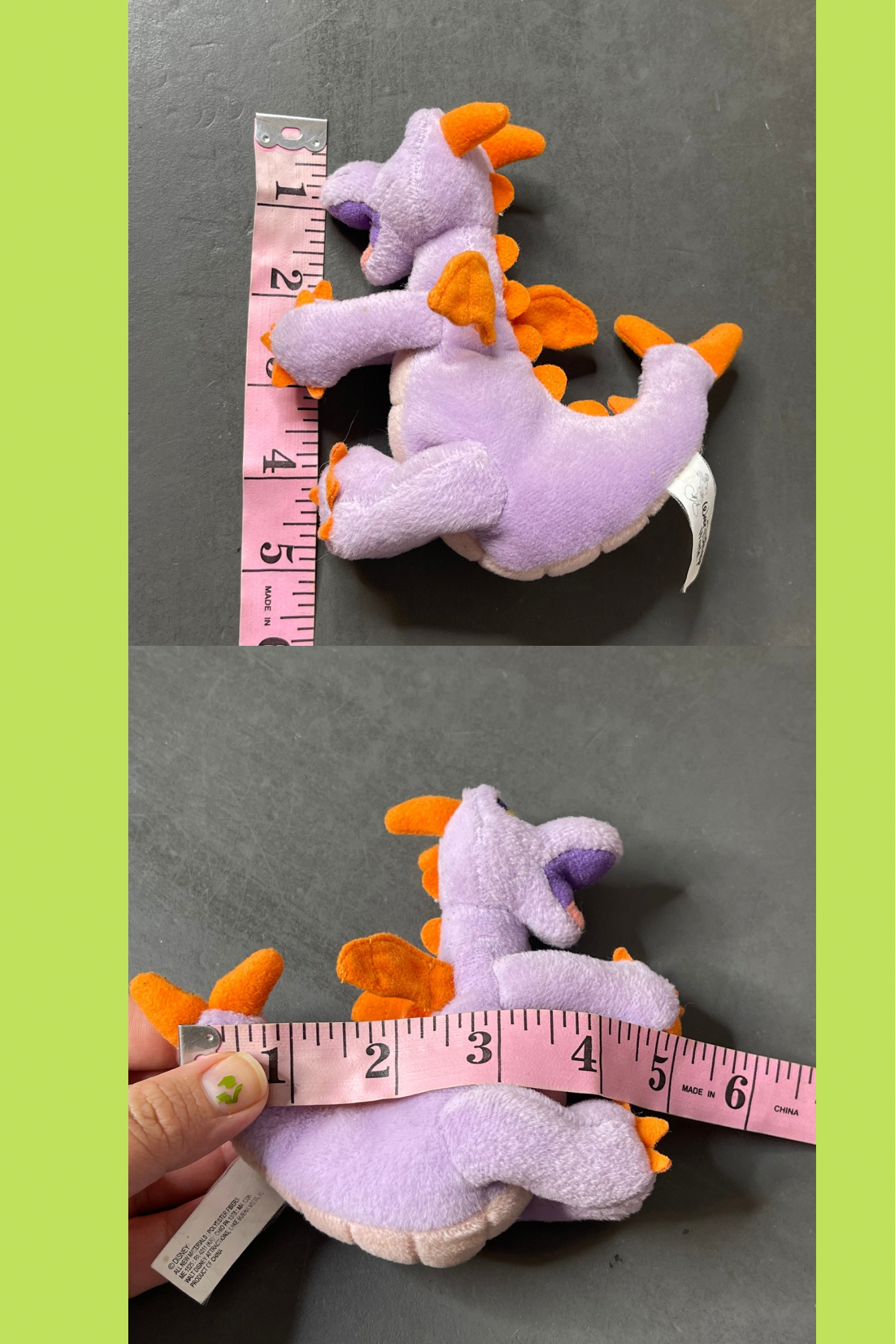 Figment Plush Strap Buddy / Magnet