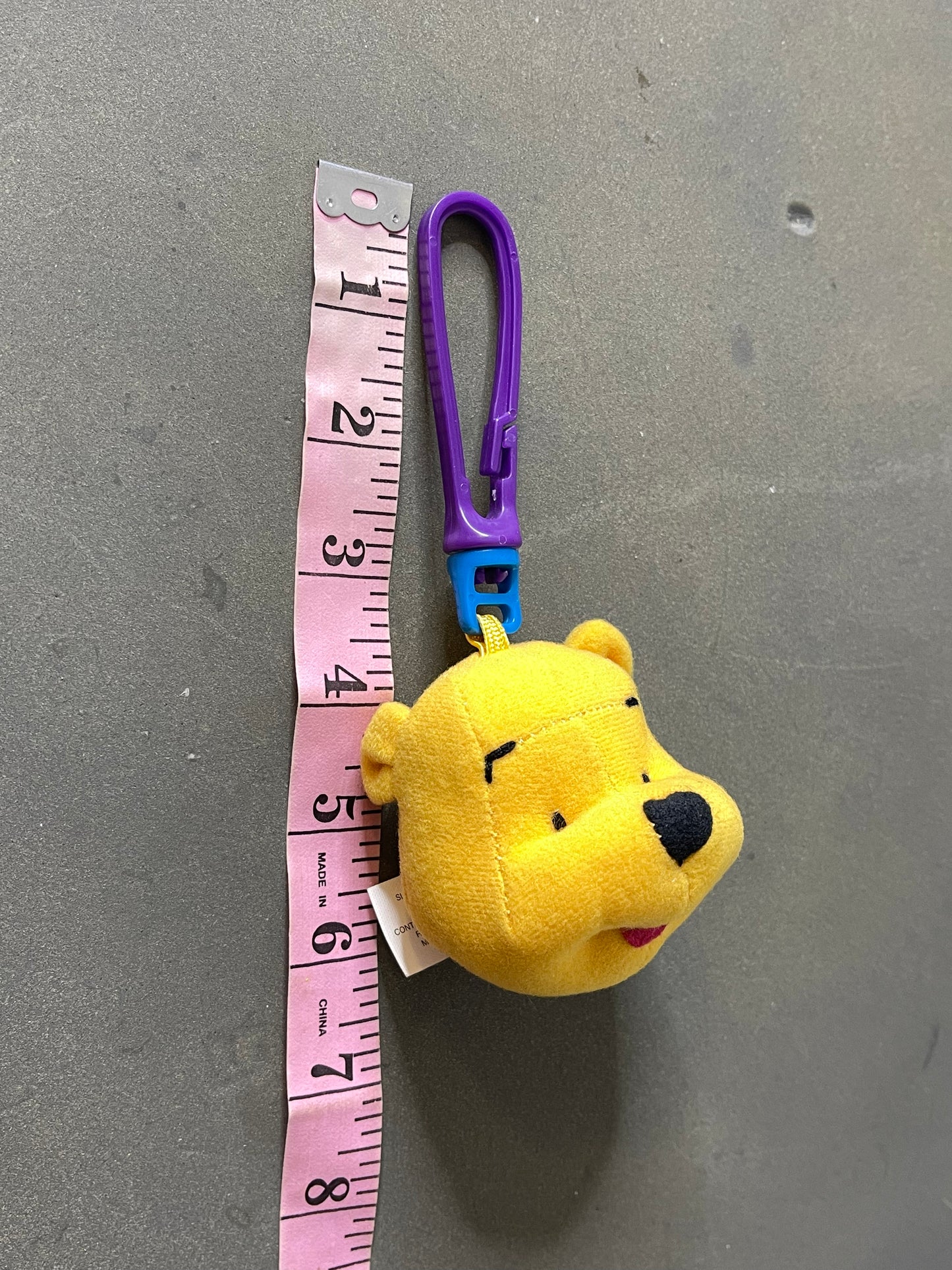 90s Pooh Plush Keychain