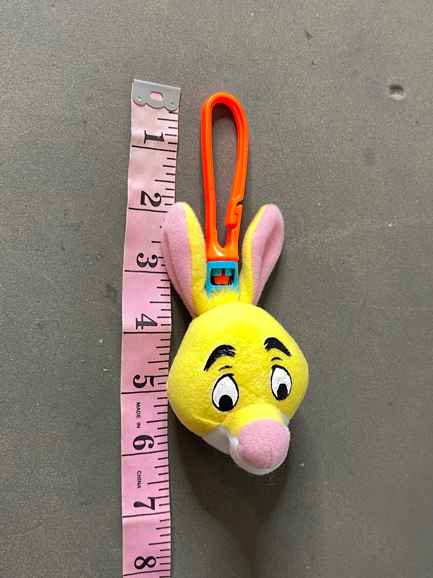 90s Rabbit Plush Keychain