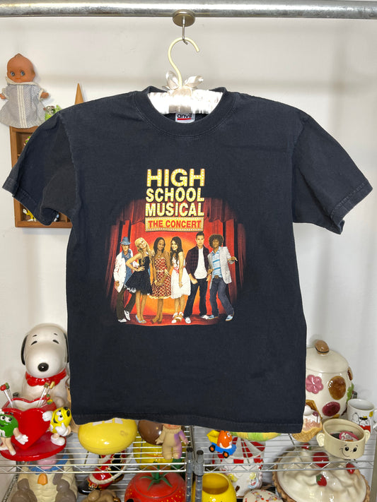 2000s High School Musical On Tour Graphic Kids Tee Sz L