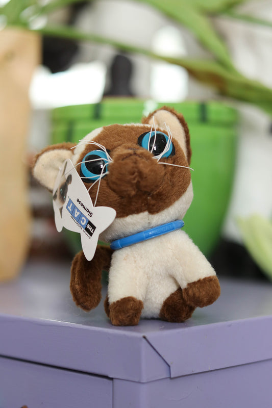 2000s THE CAT Siamese Mini Plush
