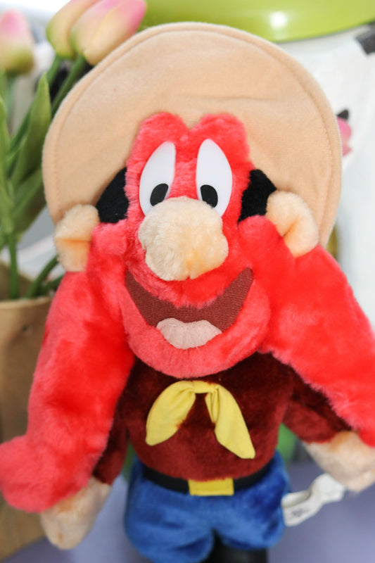 Vintage 90s Yosemite Sam Plush