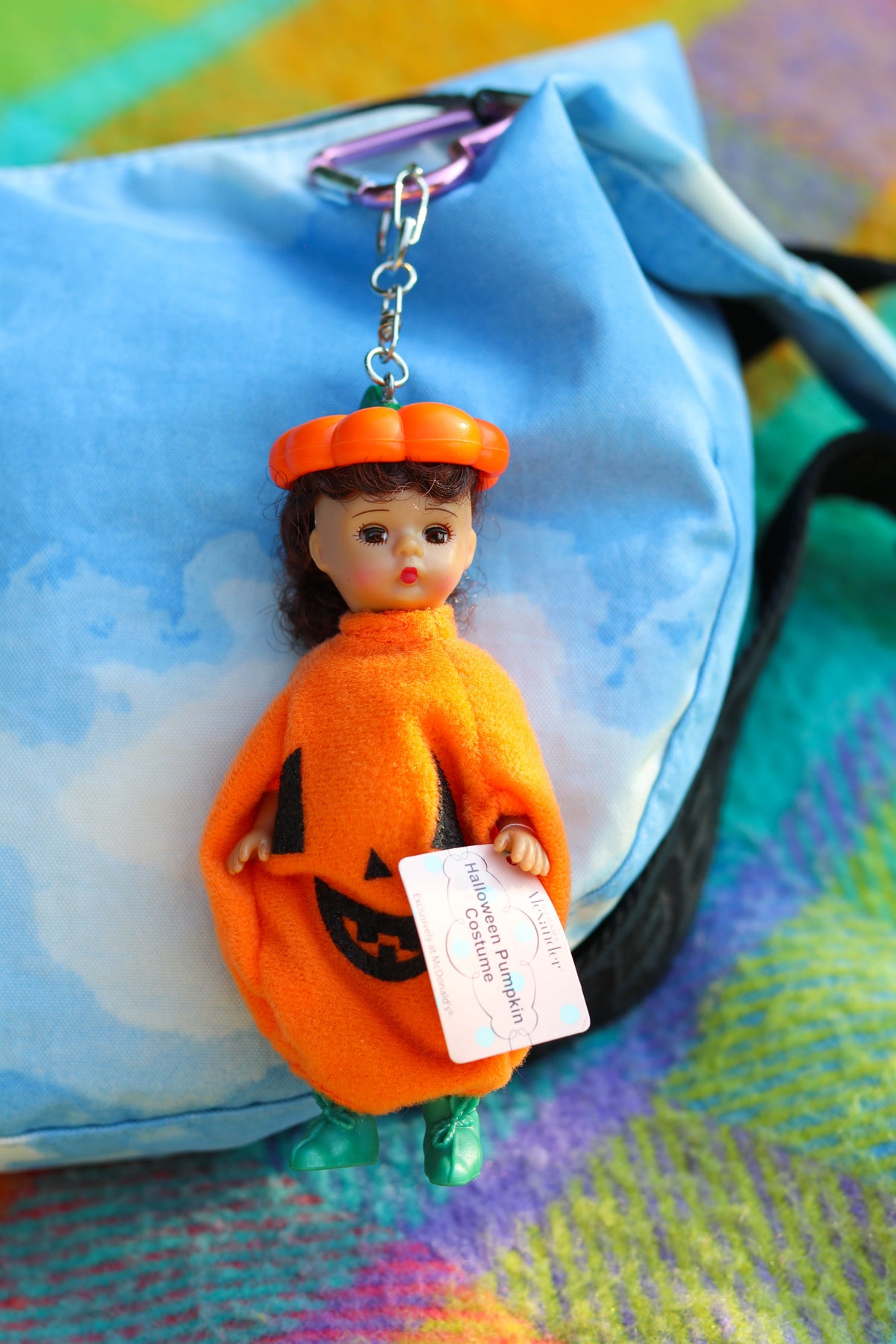 2000s Pumpkin Costume Madame Alexander Dolls Keychains