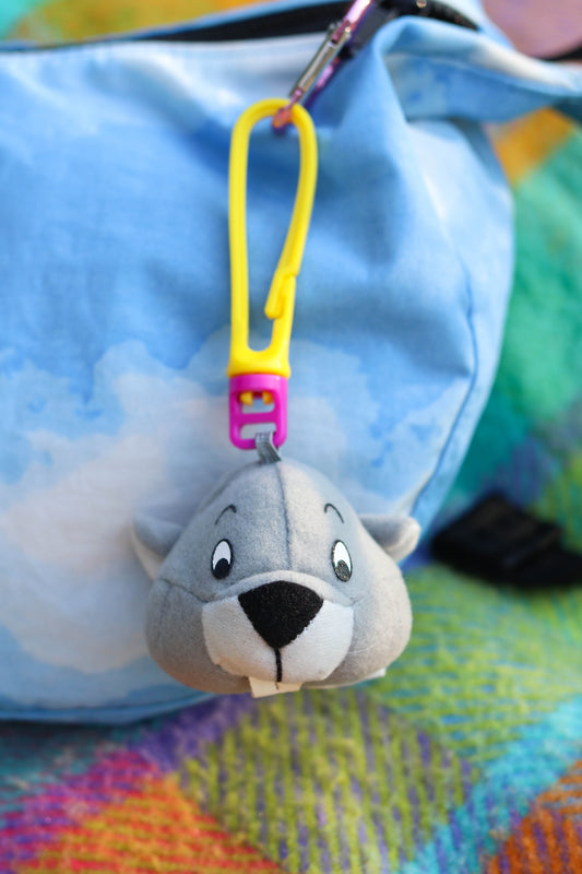 90s Gopher Plush Keychain