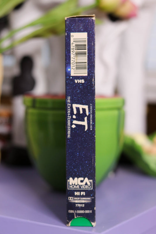 E.T VHS Movie