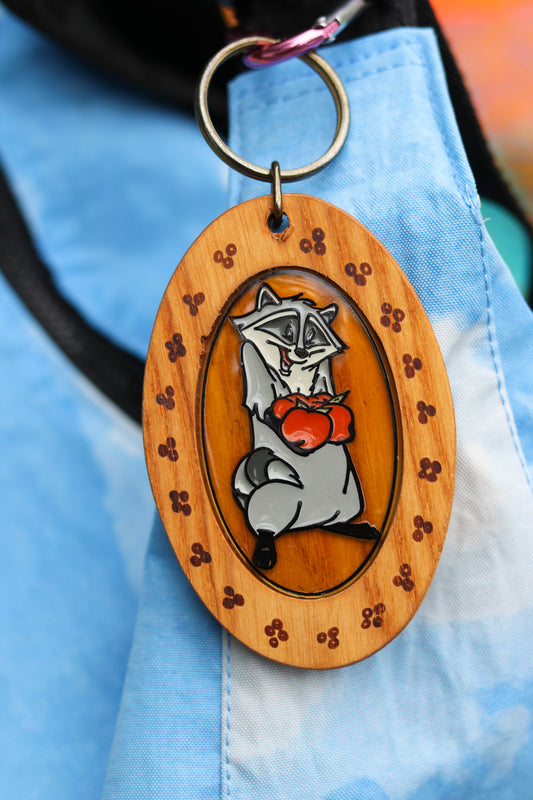 Vintage Meeko Keychain