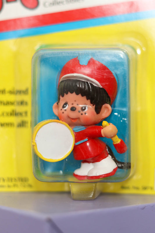 Vintage 80s Deadstock Monchhichi Collectible Trinket (Tom-Tom)