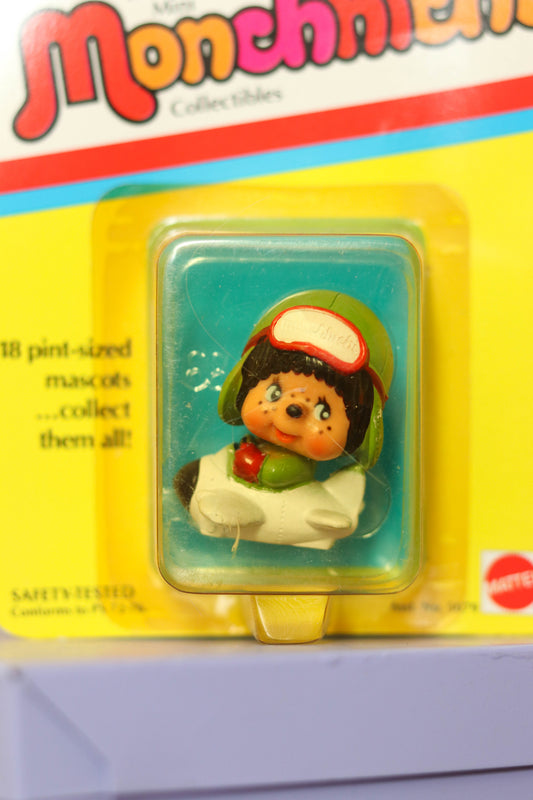 Vintage 80s Deadstock Monchhichi Collectible Trinket (Flyer)