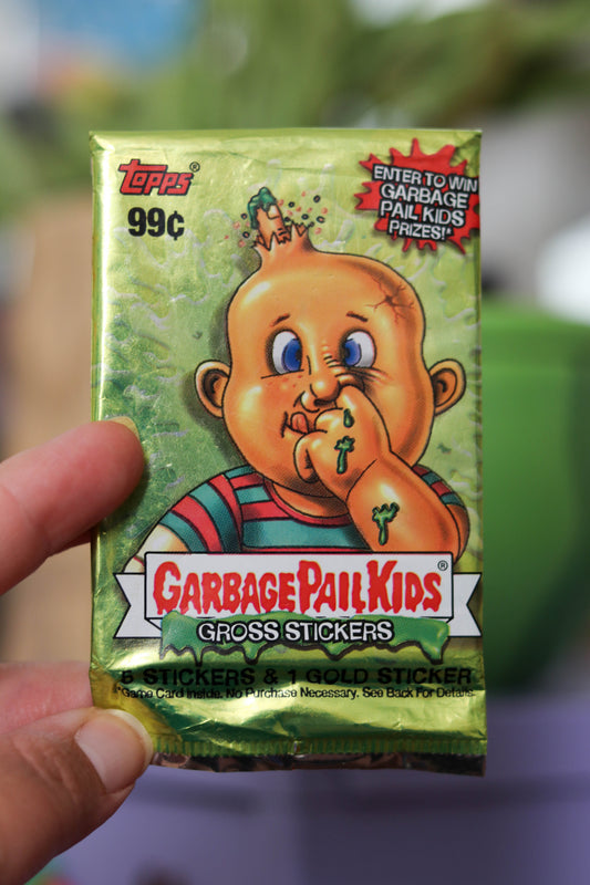 2000s Garbage Pail Kids Gross Stickers Pack