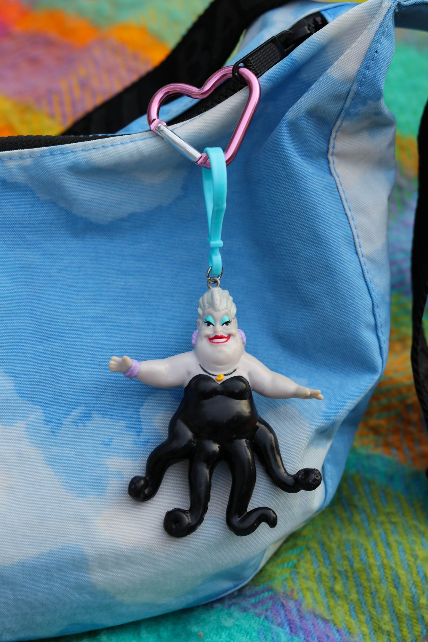 Vintage Upcycled The Little Mermaid Keychains