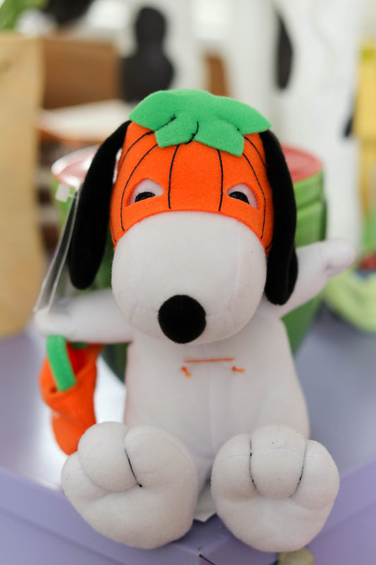 2000s Masked Trick Or Treat Snoopy Halloween Mini Plush (B)