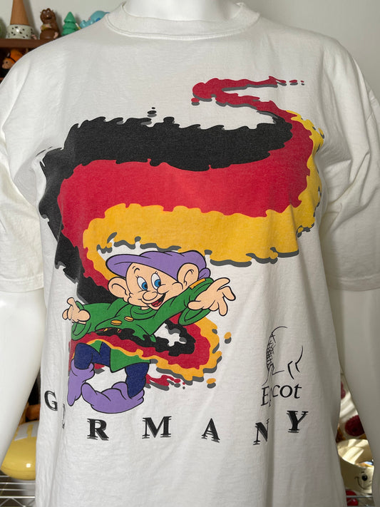 90's Epcot Germany Dopey Tee sz XL