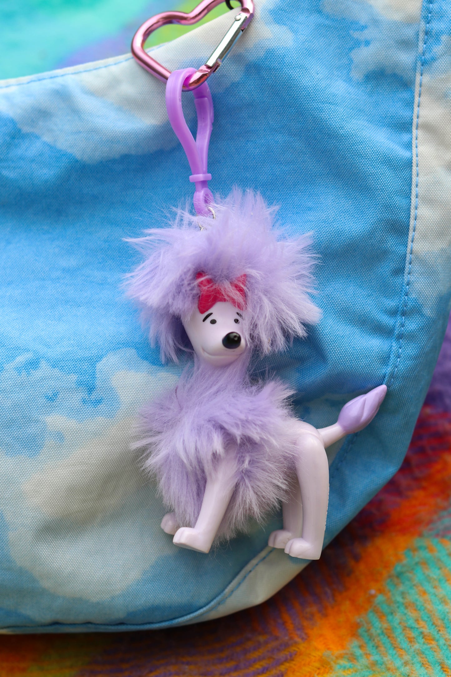 Vintage Upcycled Cartoon Toy Keychains