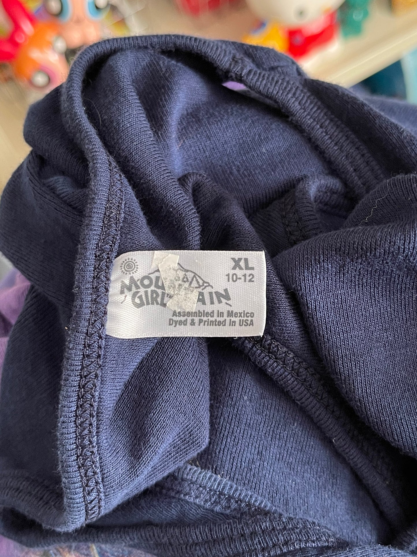 Y2K Navy blue moon fairy graphic tank top sz XL