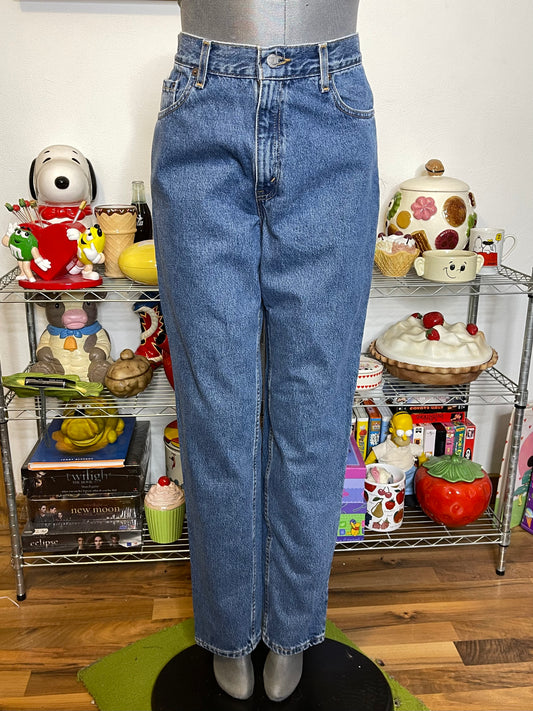 Vintage 2000s Deadstock Levi's 550 Mom Jeans Sz 10 28in