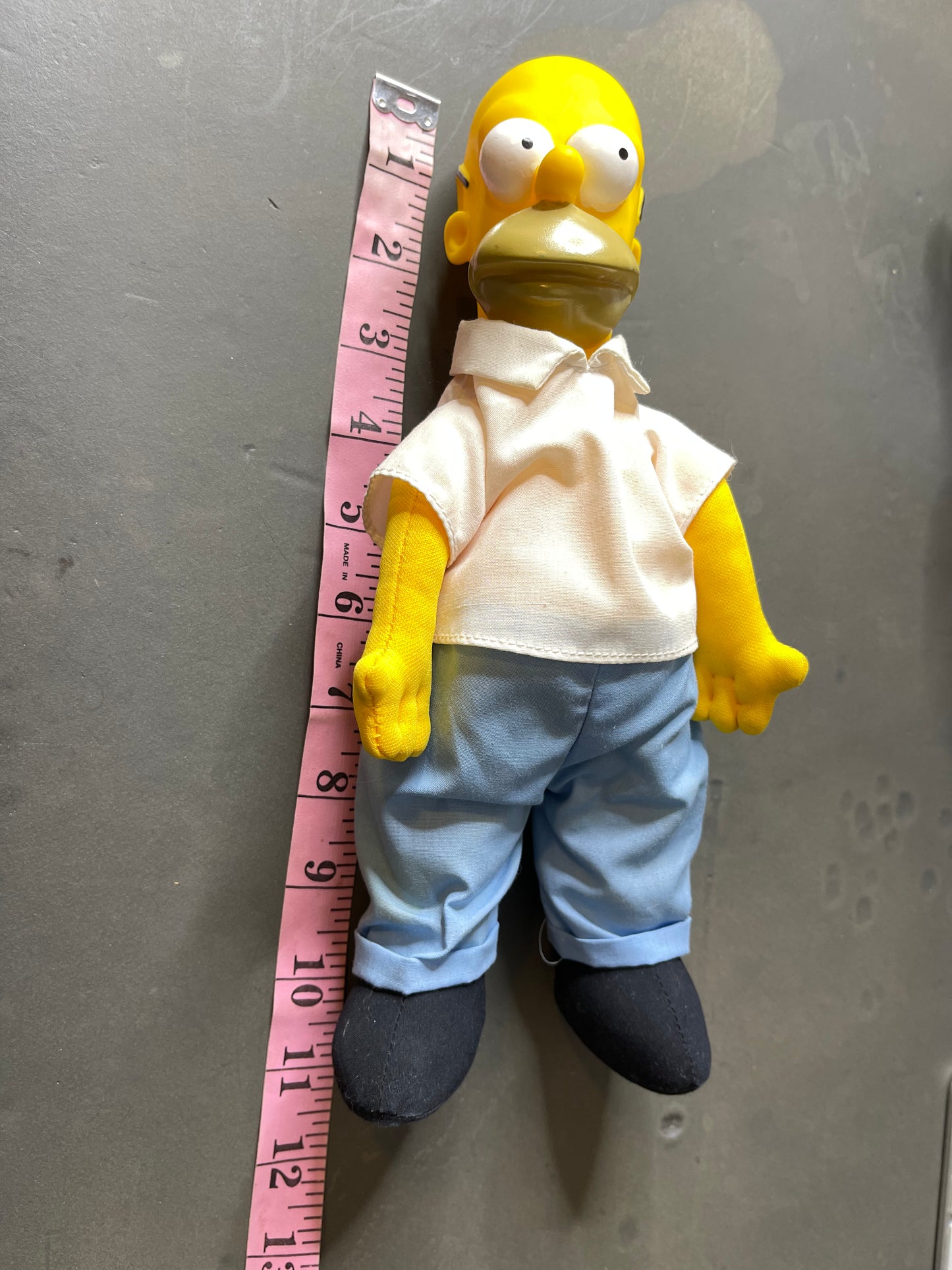 Vintage 90s Homer Simpson Plush