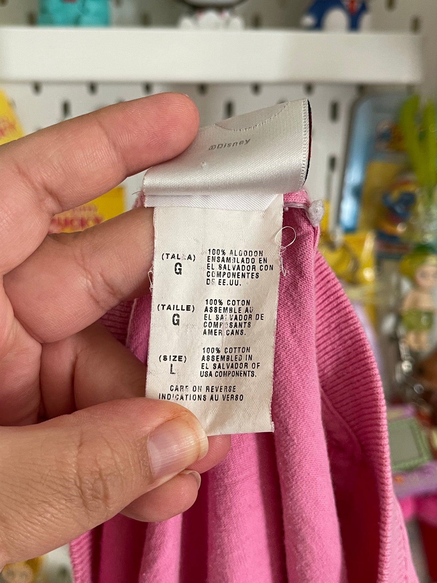 2000's Pink Winnie The Pooh tee sz L