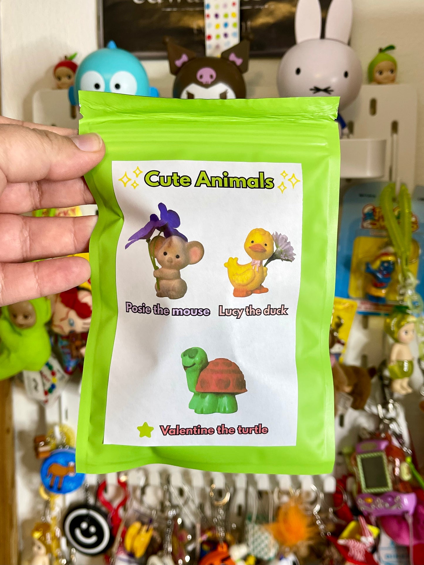 Vintage Cute Animals Trinket Blind Bag (1)