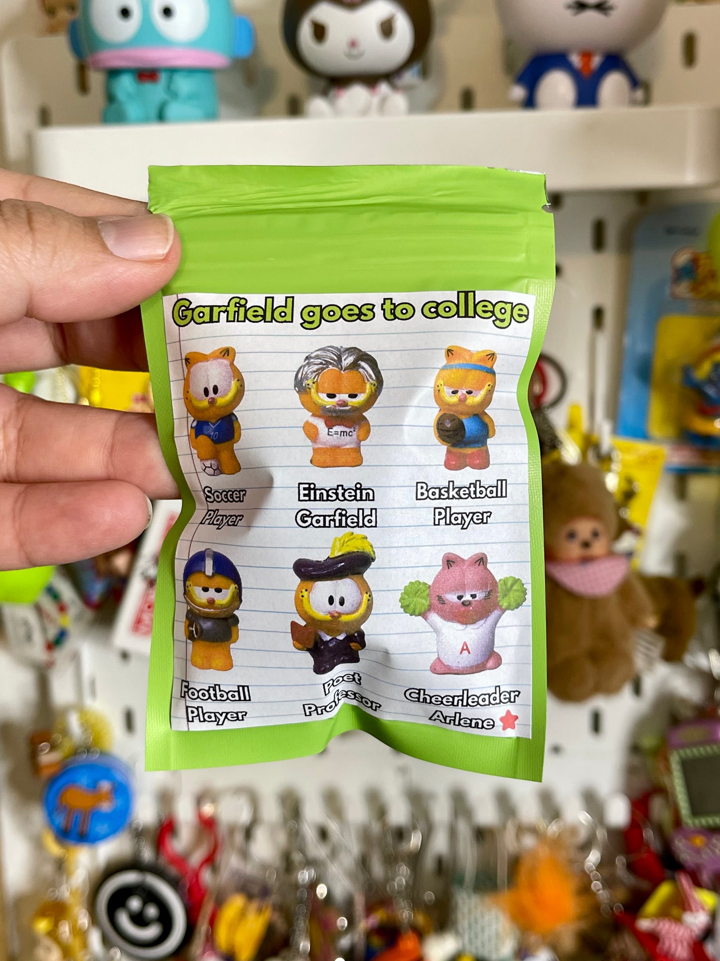 Vintage Garfield blind bag keychains (1)
