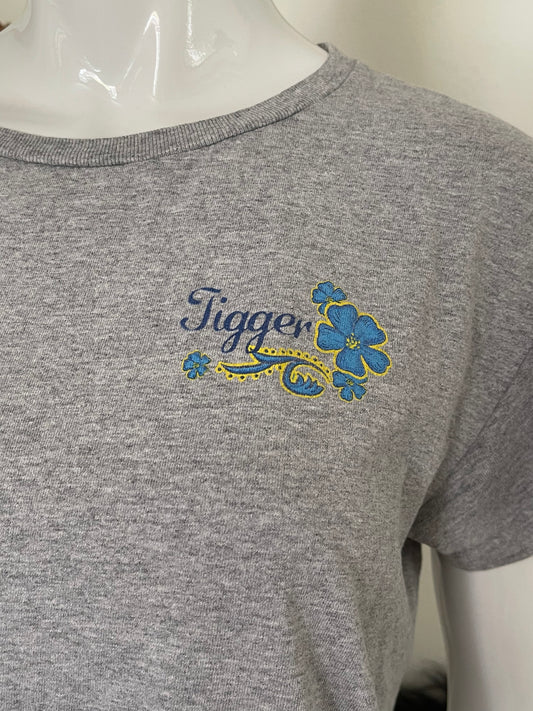Vintage Tigger grey tee sz M