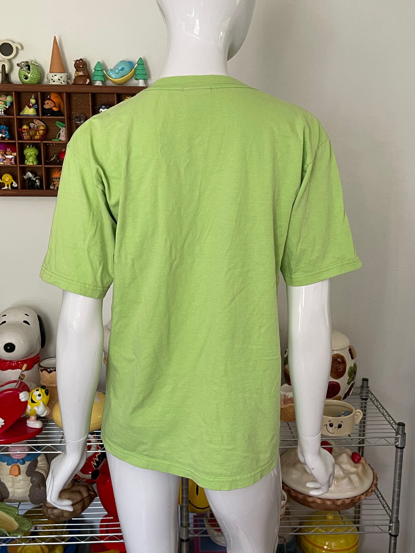2000s Green Tinker bell tee sz M
