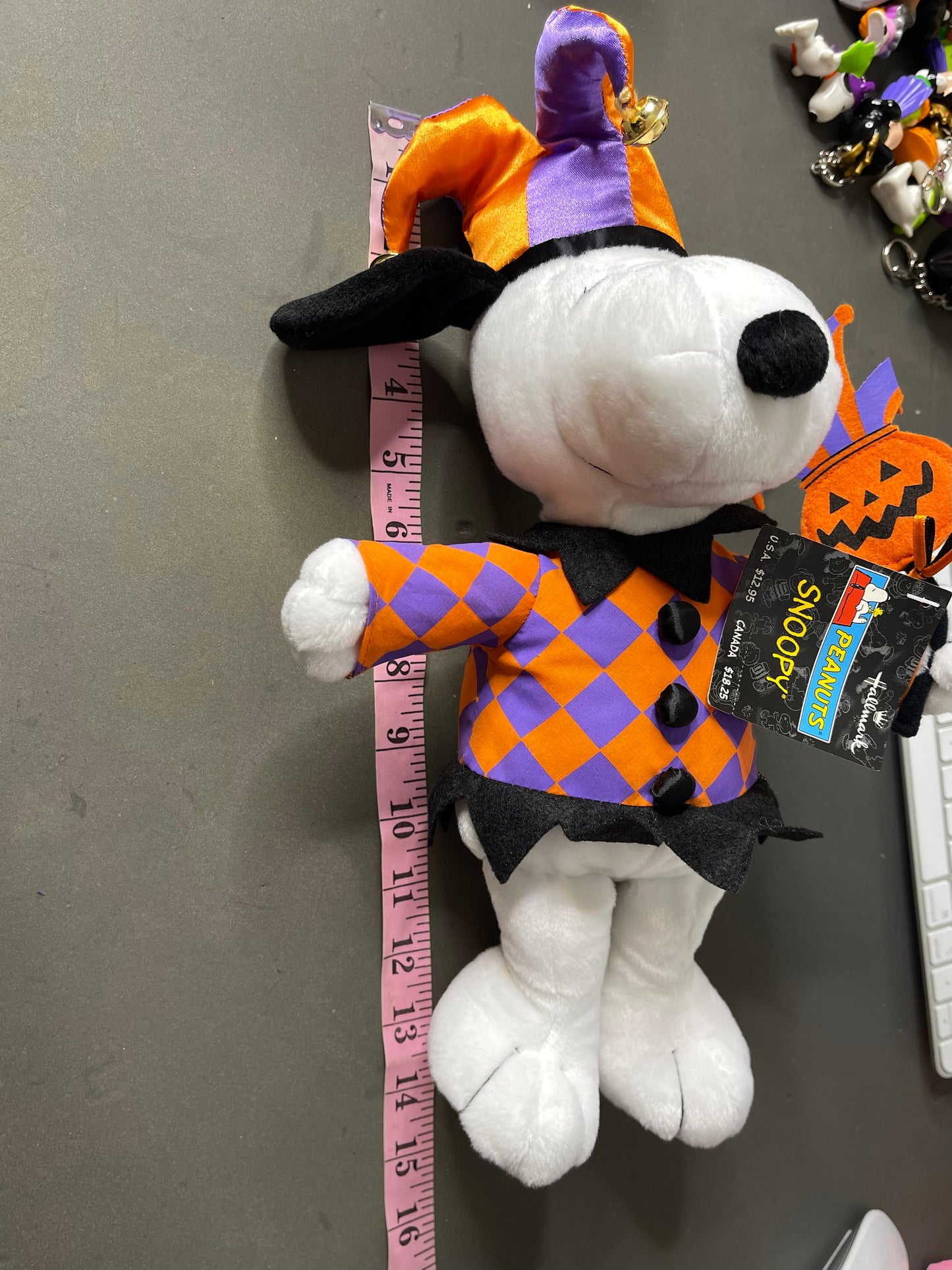 2000s Snoopy Hallmark Halloween Jester Plush