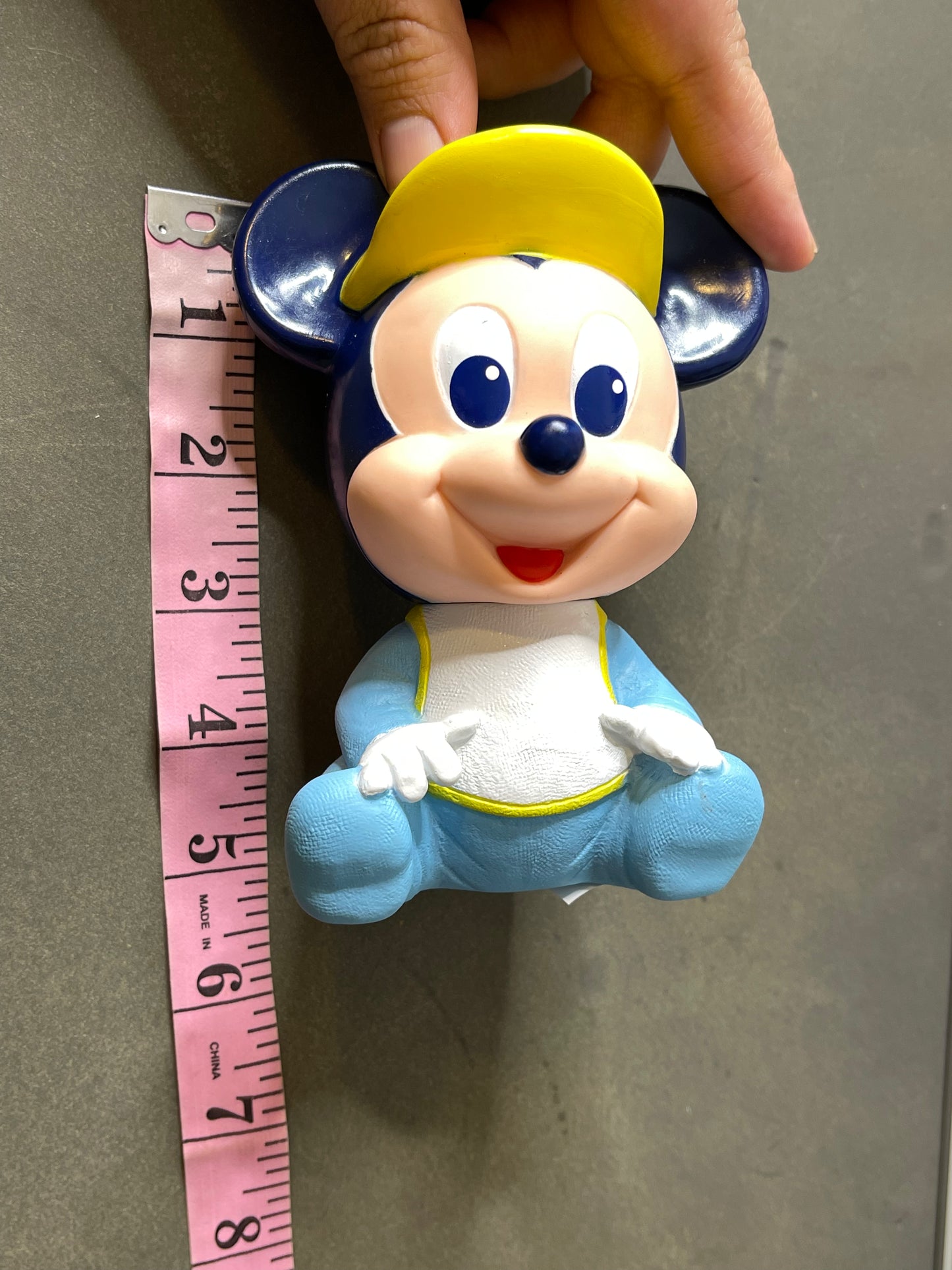 Vintage Baby Mickey Mouse Squeaky Toy (B)