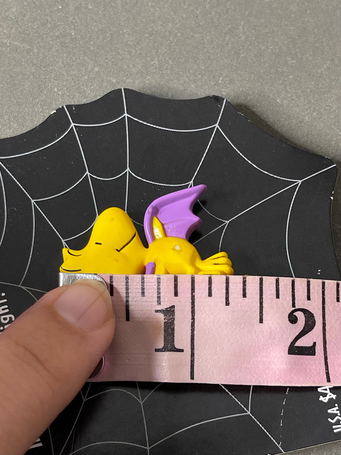 Vintage Halloween Woodstock Bat Pin/Broche