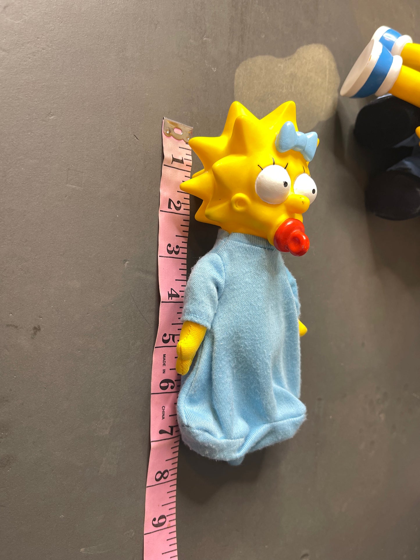Vintage 90s Maggie Simpson Plush