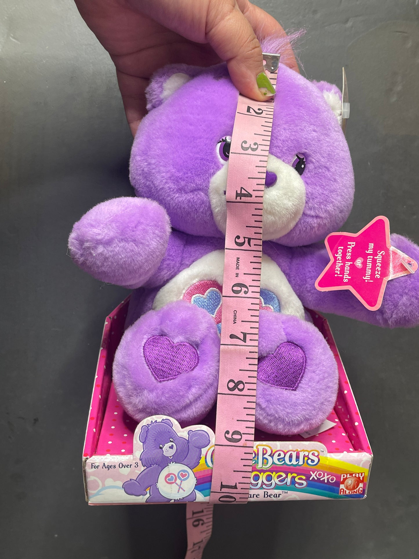 2000's Care Bears Huggers Share Bear Plush