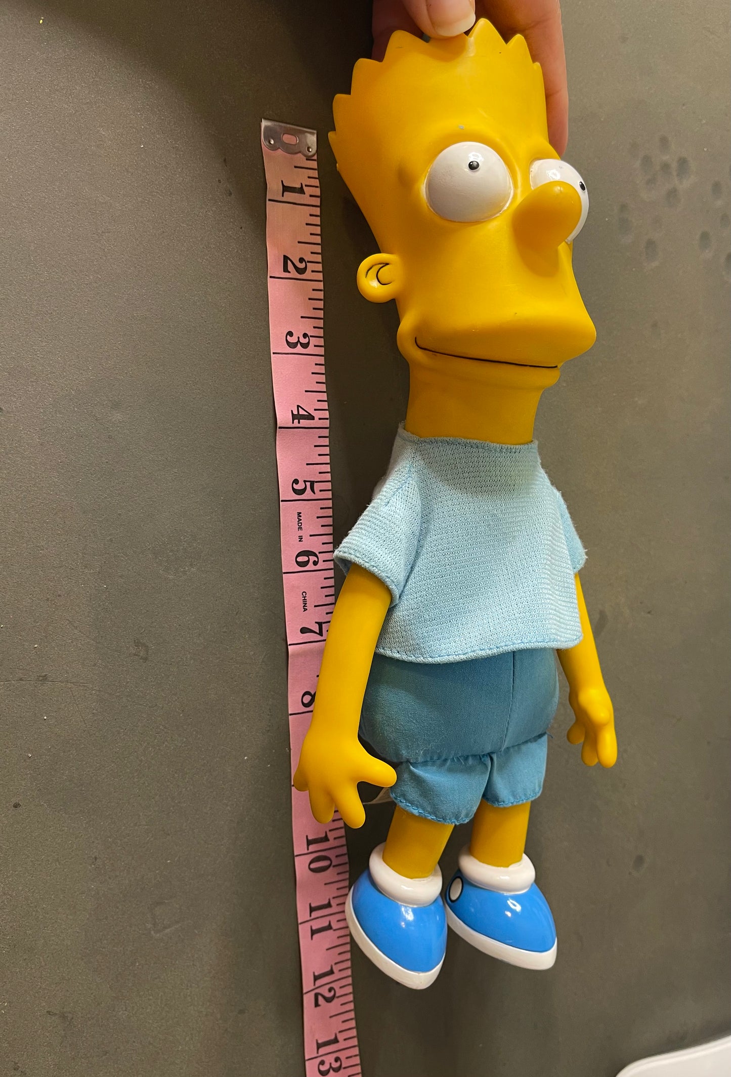 Vintage 90s Bart Simpson Vinyl Plush Doll