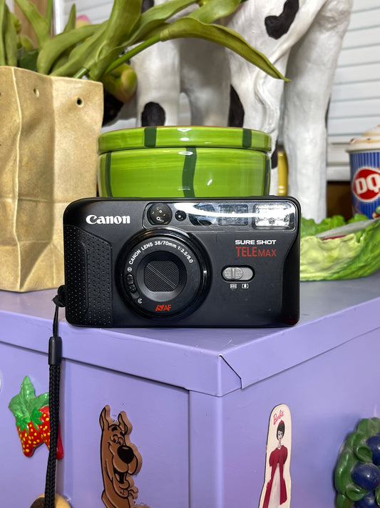 Canon Sure Shot Tele Max 35mm Film Camera