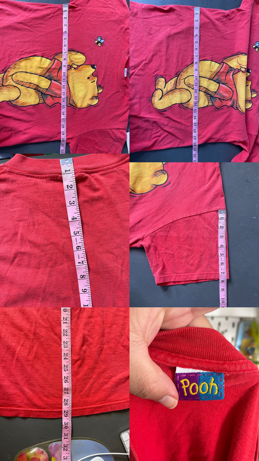 Vintage 90s Winnie The Pooh tee sz L