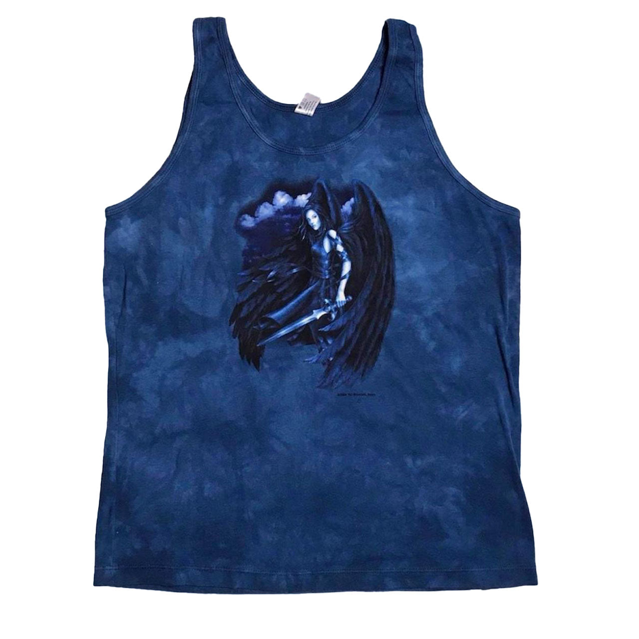 Y2K Fallen Dark Angel fairy tank sz XL