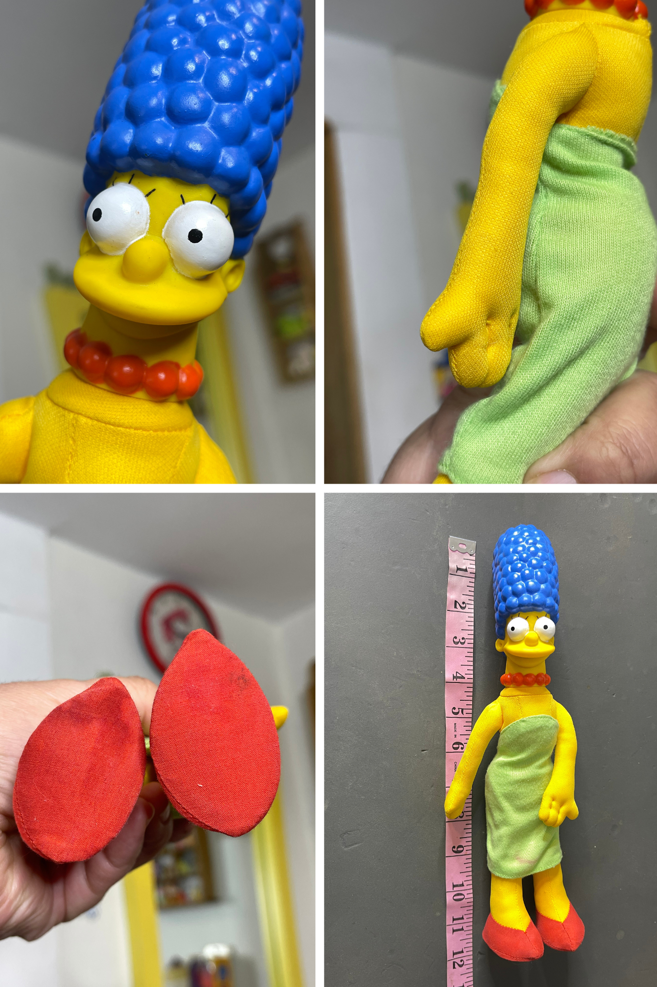 Vintage 90s Marge Simpson Plush