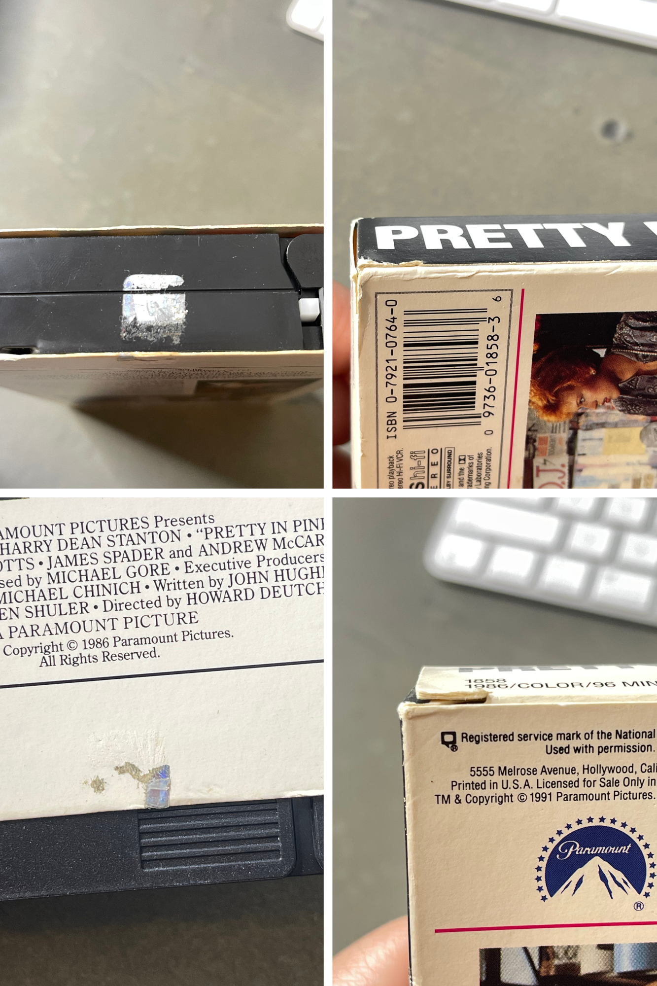 Pretty In Pink VHS Movie