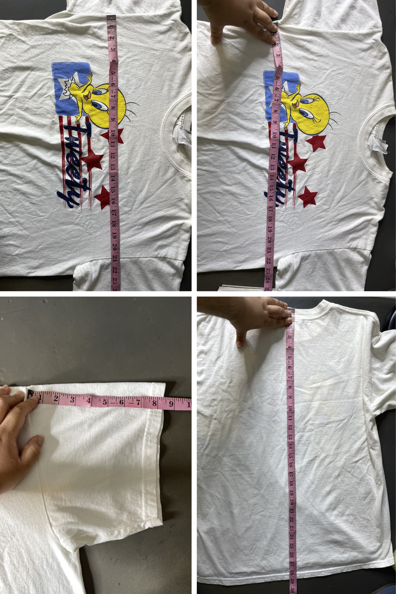 Vintage 2000s Tweety Star Graphic Tee Sz XL