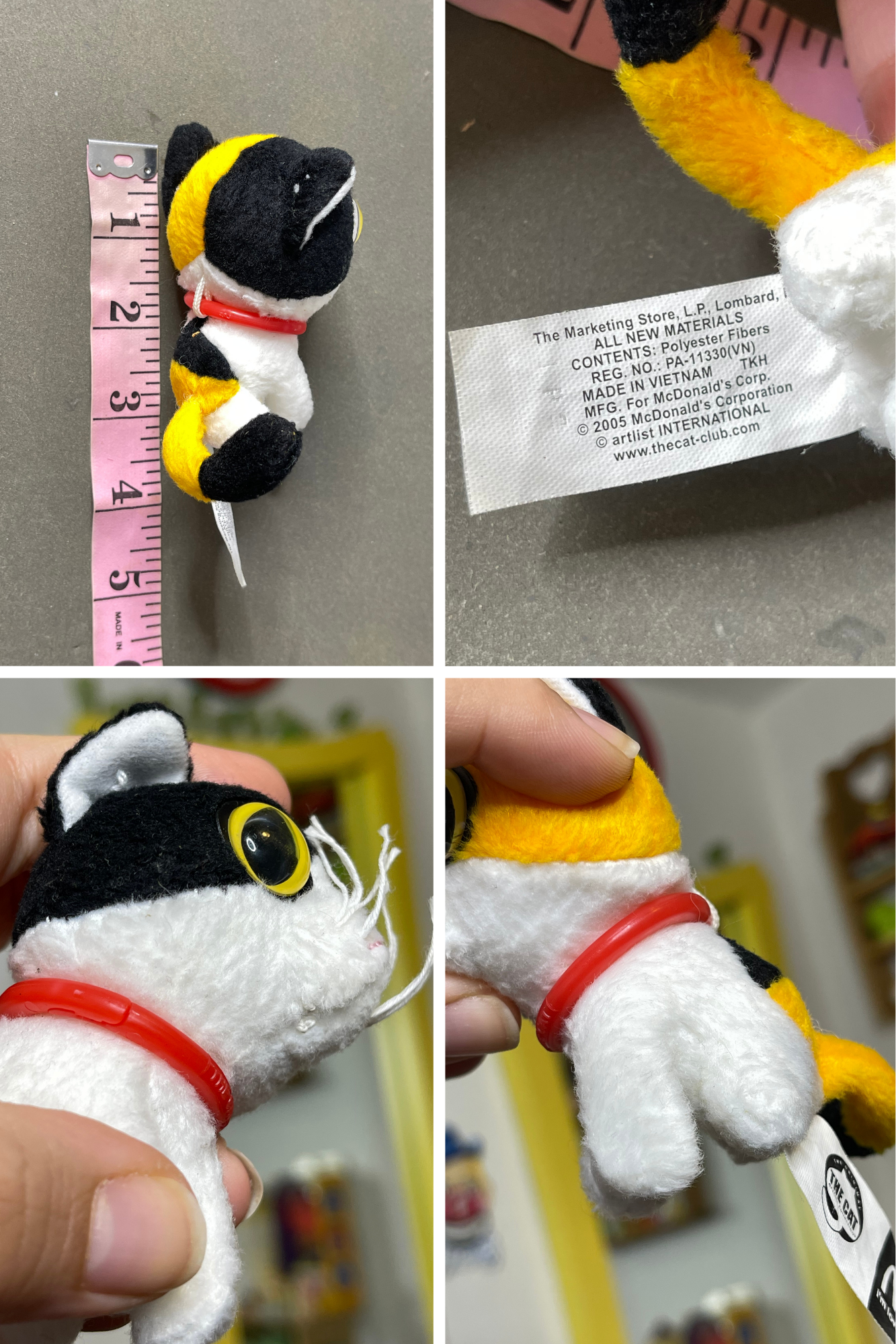 2000s THE CAT American Shorthair Mini Plush