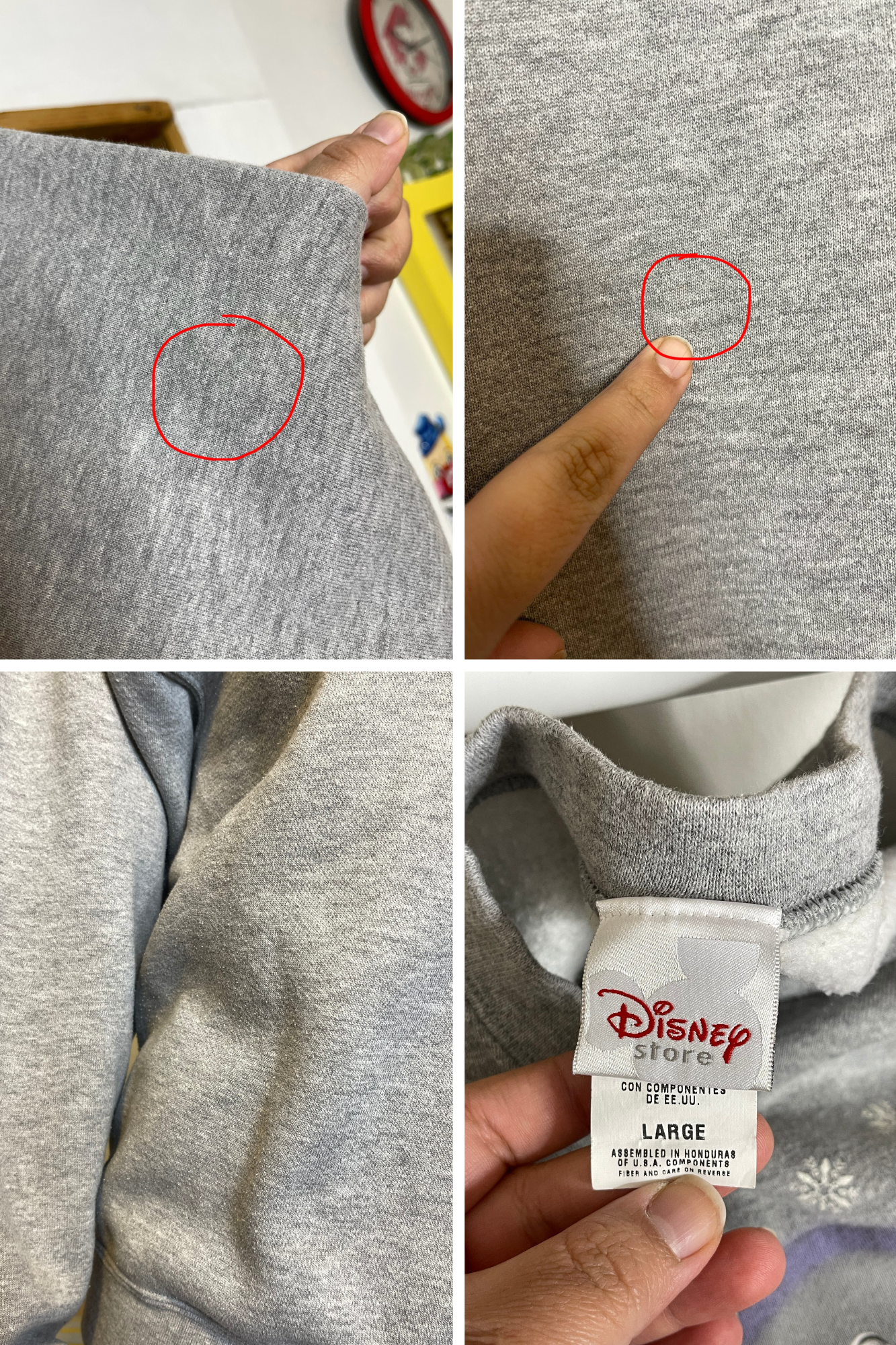 2000s Winnie The Pooh Winter Graphic Sweater Sz L