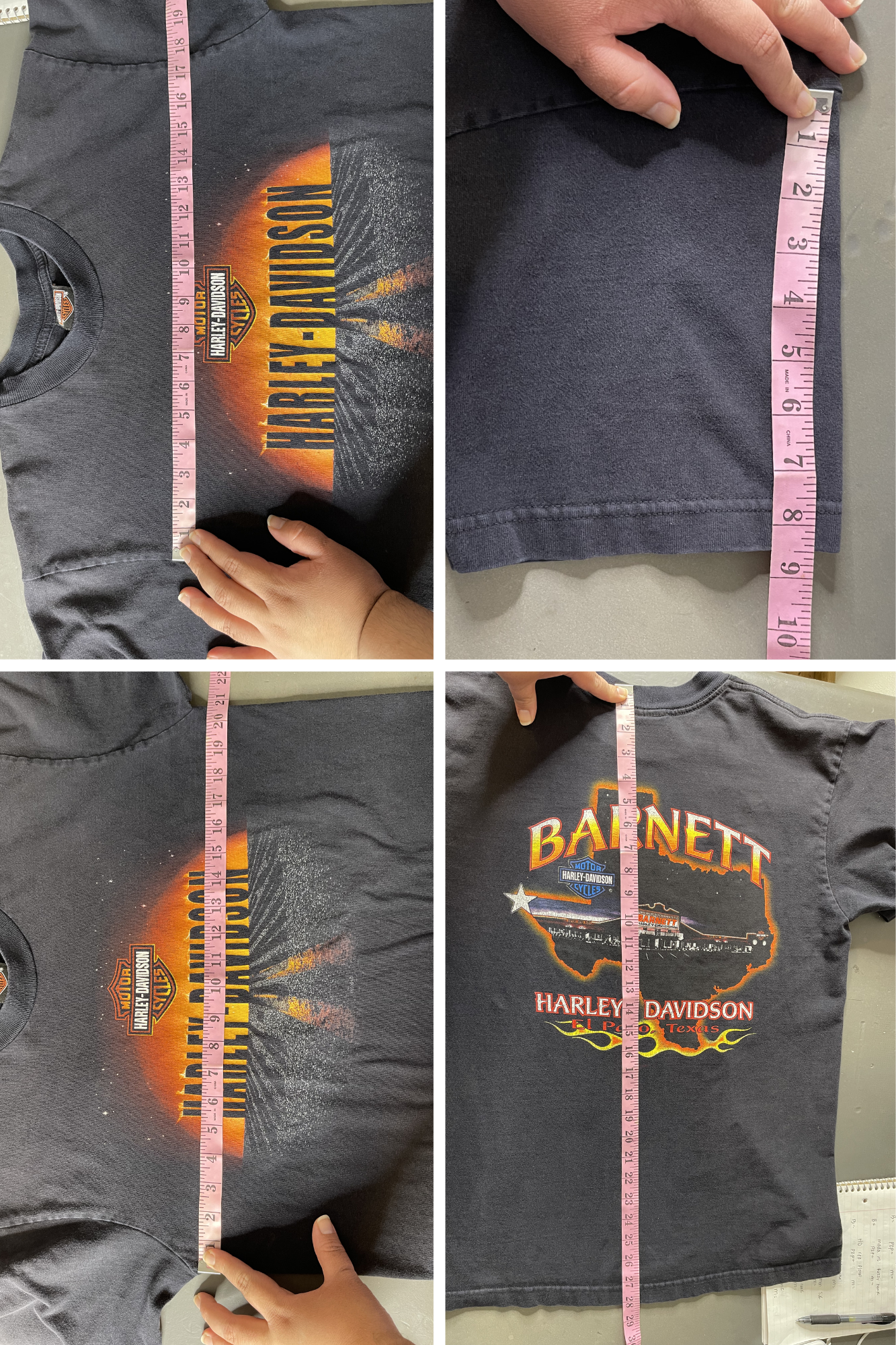 2000s Harley Davidson Sunset Graphic Tee Sz L