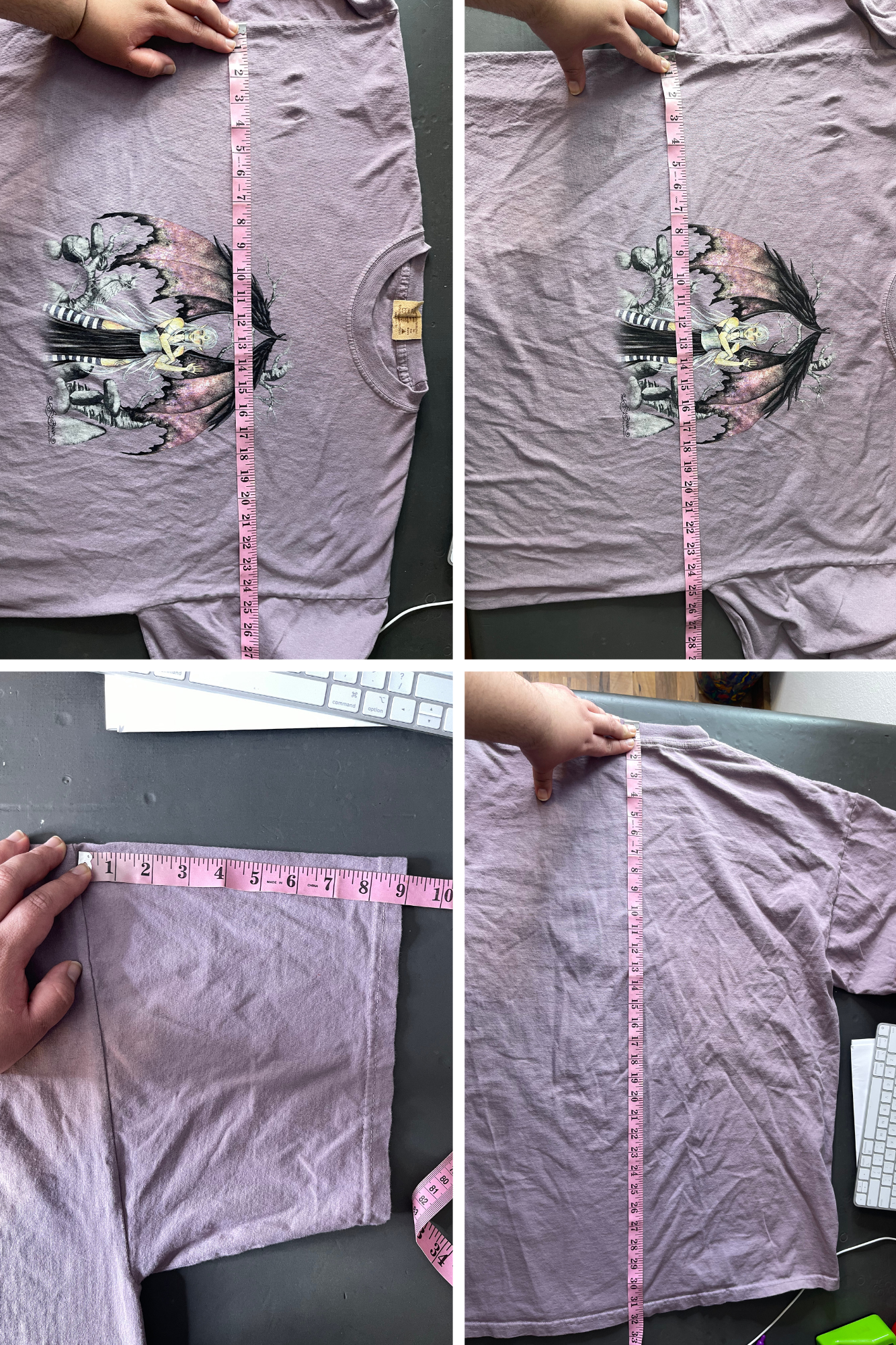 Vintage 2000s Amy Brown Shade Fairy Graphic Tee Sz XXL