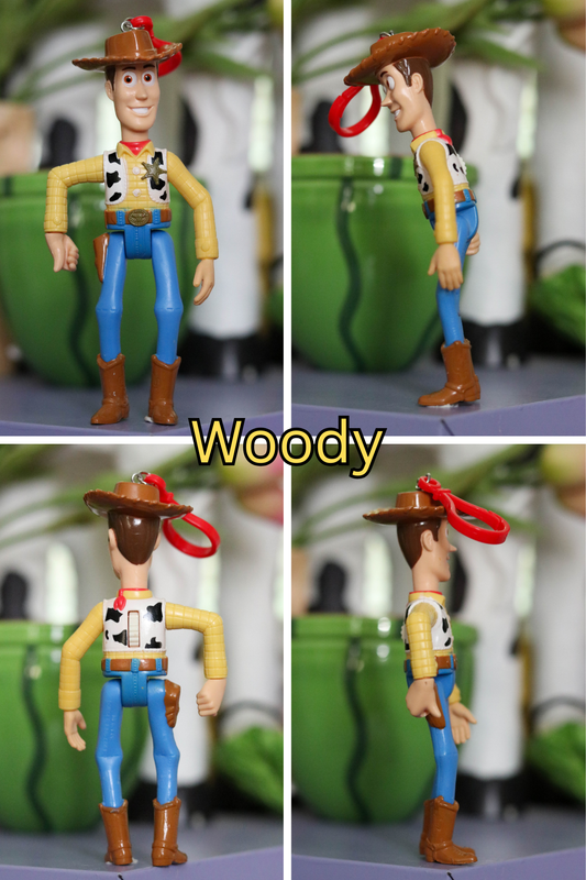 Vintage Upcyled Cartoon Keychains #3