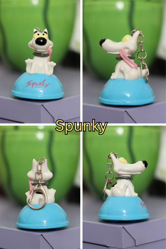 Vintage Upcyled Cartoon Keychains #11
