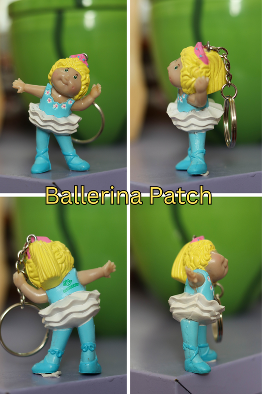 Vintage Upcycled Cabbage Patch Kids Keychains